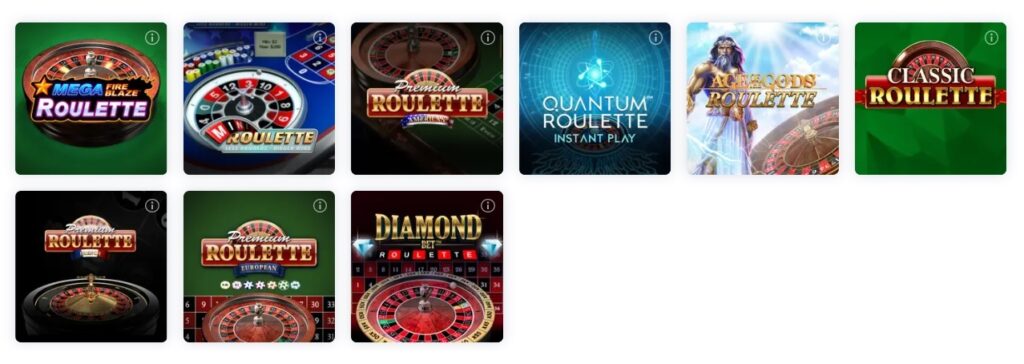Online Roulette games